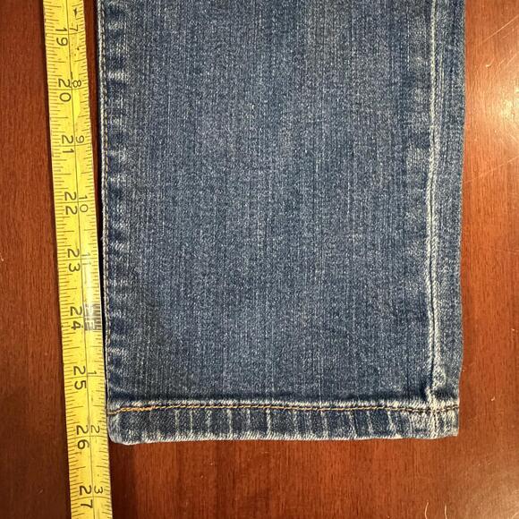 Joe's Jeans The Libby Crop Mid Rise Straight Leg Jeans Blue Wash Size 27 - Picture 11 of 15